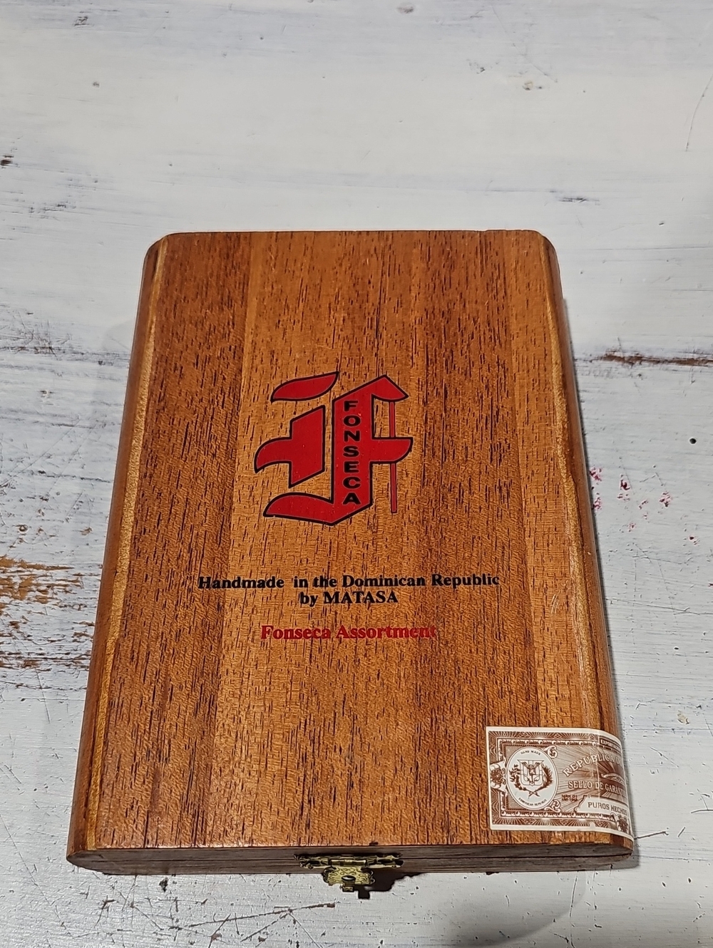 Fonseca Wooden Cigar Box - Red Logo